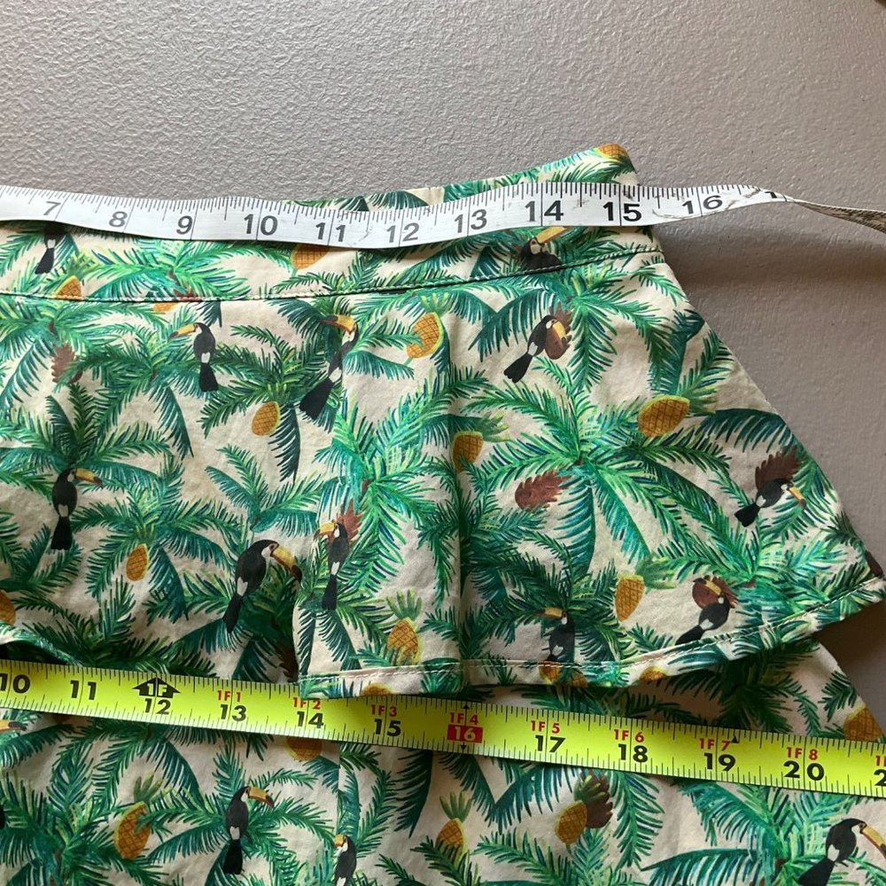 *Not for sale *Farm Rio Green Layered 3 tiers Toucan and pineapple - Picture 4 of 11